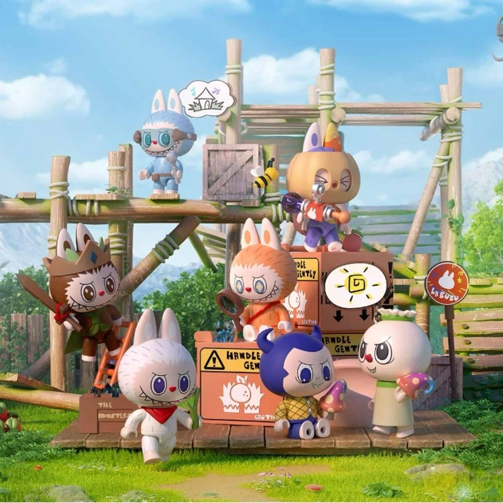 SEASIDE PRIZES - Pop Mart THE MONSTERS Labubu Forest Secret Base Pop Blocks Set